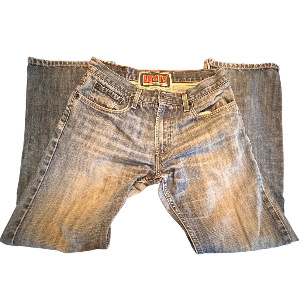 Levis 527 Low Boot Cut Jeans Mens 32x32 Medium Wash Denim 100% Cotton vintage